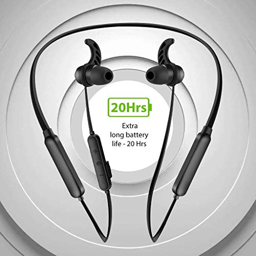 Avantree Oasis Plus & NB16, Bluetooth 5.0 Transmitter & Wireless Neckband Earbuds for TV & PC Audio Watching, Support TV Digital Optical 3.5mm AUX RCA, No Delay, 20Hrs Playtime