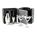 Franmara Martini Travel Bar Set with Case