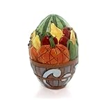 Jim Shore THANKSGIVING EGGS Polyresin Hand-Painted Farm Fresh 4053856 Basket