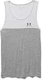 Under Armour Men's UA Tri-Blend Tank Medium GREYHOUND HEATHER