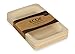 Disposable Wood Plates 5.5” x 5.5” – 50Pk. Natural Eco-Friendly Alternative to Plastic and Styrofoam that is Compostable and Biodegradable. Great for Parties, Weddings, Entertaining & Catering