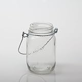 Eastland Small Mason Jar with Handle Glass Set of 12