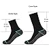 Copper Infused Athletic Crew Socks for Mens and Womens - Moisture Wicking Anti Smell Ankle Socks 4/5 Pairs