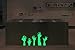 Marsway Halloween Decor Creative PVC Luminous Wall Sticker Fluorescent Decorative Night Glow Decal for Halloween Party (Ghost Hand)