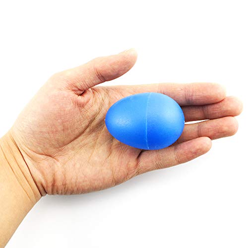 Wpxmer 24 Pack Colorful Egg Shakers, Plastic Eggs with 8 Colors Musical Eggs Toys for Easter Party Supplies - Thumbnail 3