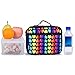 Wildkin Kids Insulated Lunch Box – Durable and Reusable for School & Travel - Rainbow Hearts