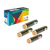Do it Wiser Compatible Toner Cartridge Replacement for Xerox Phaser 7760 7760N 7760DN 7760DX 7760GX | 106R01160 106R01161 106R01162 106R01163 (4 Pack)