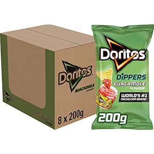 Doritos Tortilla Chips Guacamole, Doos 8 stuks x 200 g