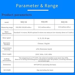 Rotational Viscometer, Digital Rotary Viscometer