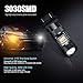 Antline Extremely Bright 3157 3057 3155 3457 4157 4057 Switchback LED Bulbs White/Yellow 3030 Chipsets with Projector for Turn Signal Lights (Pack of 2)