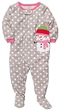 Carter's Baby Girls' L/S Footed Blanket Sleeper