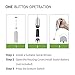 Handheld Milk Frother, ZCOONE Electric Drink Mixer Battery Operated Milk Foamer For Coffee, Latte, Cappuccino, Hot Chocolate with 2 Stainless Steel Whisks