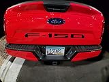 EyeCatcher Tailgate Insert Letters fits 2018-2019 Ford F150 (Black)