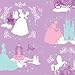 Bumkins Disney Baby Reusable Snack Bag Large, Princess Purple