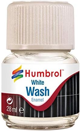 Humbrol AV0202 Enamel Wash modellers washes effect White 28ml, 28 ml (Pack of 1)