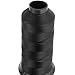 Polystar Heavy-Duty #69 Bonded Nylon Sewing Thread - 1500 Yard Spool - Black