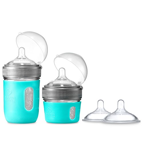 The Essential Mason Bottle Gift Set (Essential Gift Set, 5 Items, Agave)