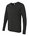 Bella+Canvas Men's Tri-Blend Jersey T-Shirt, Large, Charcoal-Black Triblend