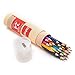 5Mayi Assorted Colors Long Drawing Pencils/Colored Pencils with Sharpener (Set of 24)