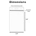 Premium Vertical ID Name Badge Holder 100 Pack - Clear Plastic Nametag ID Card Holder, Resealable, Waterproof - Business, School, Events Favors