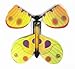 Meeruz 5-Pcs Magic Butterfly Flying in The Book Fairy Rubber Band Powered Wind Up Butterfly Toy Great Surprise for Wedding and Birthday Gifts