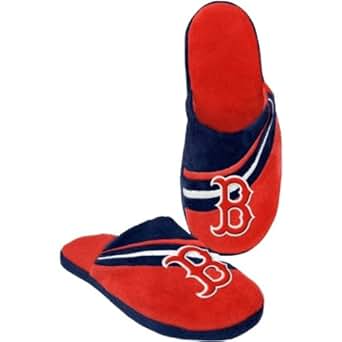 boston red sox mens slippers
