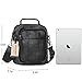 Shoulder Bag for Work Business, Jack&Chris Small Messenger Crossbody Bag for 9.7'' iPad (Brown)¡­