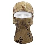TClian Camouflage Balaclava Full Face mask Ninja hood Millitary Camo