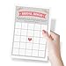 Printed Party Bridal Shower Bingo Game, Wedding and Bridal Shower Favors, Activities, Games, and Decorations, 50 Sheets