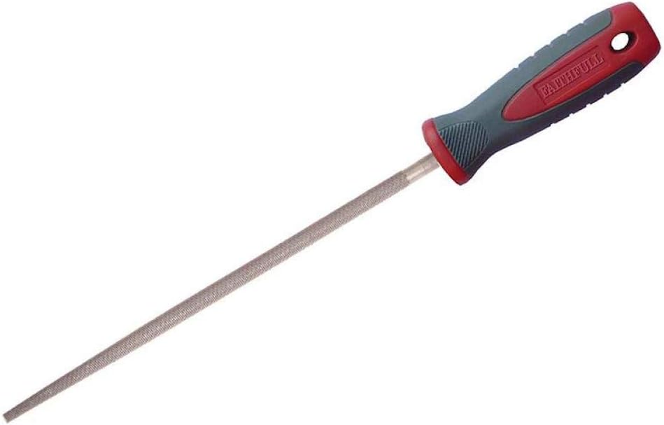 Faithfull FAIFIRSC8 Engineers File Round Second Cut 200mm (8in), Multicolor, 20cm x 0.8 cm