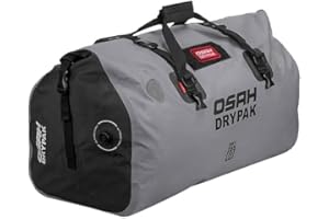 Greanthour Motorcycle Dry Bag - Waterproof Duffle & Luggage Tail Bag Saddle Bags with Roll Top Closure, Large Storage Space，f