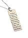 'Grandson, Courage is not the absence of fear...' Inspiring Necklace Grandson Gift