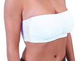 Strapless Lace Back Wire-Free Bandeau