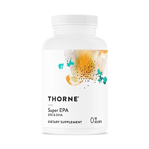 Thorne Research - Super EPA - Concentrated Omega-3 Fatty Acid Supplement - EPA/DHA - NSF Certified for Sport - 90 Gelcaps