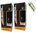 Bike A Mile Continental Grand Prix 4 Season Road Bike Tires Set of Folding Bicycle Tire with Reflective Safety Armband (Set of 2 Tires + Reflector, 700 x 25mm)