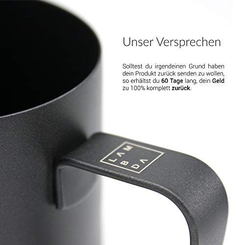 Lambda Coffee Espresso Abklopfbehälter für Siebträger aus Akazienholz I 100% Nachhaltiger Abschlagbehälter für… – Bild 7