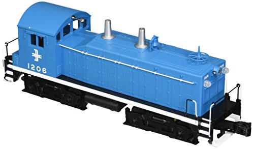 Williams by Bachmann NW-2 Diesel - Boston & Maine #1206 Train (O Scale), Blue