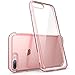 iPhone 7 Plus Case, iPhone 8 Plus Case [Scratch Resistant] i-Blason Clear [Halo Series] for Apple iPhone 7 Plus/Apple iPhone 8 Plus Cover (Clear/Rose Gold)