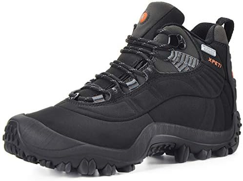 Forsake Halden Mid Mens 10 Black Leather Waterproof Hiking Boots MFW19W1-988 Forsake Men main image 4