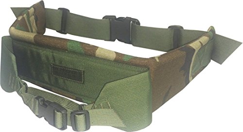 Fire Force A.L.I.C.E. Pack Kidney Pad with waist strap and frame attaching belt LC-2 Kidney Pad Made in USA (Woodland Camo)