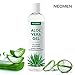 Neomen 100% Nature Organic Aloe Vera Gel, Concentrated Pure Aloe Gel For Facial Moisturizer, Acne Scars (8 oz)