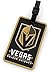 Aminco NHL Vegas Golden Knights Soft Bag Tag, Black, 7.5