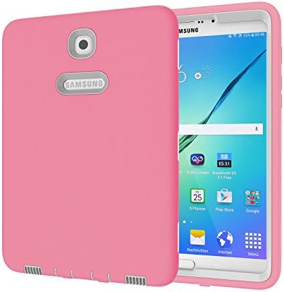 Ycxbox Samsung Galaxy Tab S2 8.0" Case,Hybrid Galaxy Tab S2 8.0 Case Cover,Rugged Heavy Duty Kids Proof Protective Case for SM-T710 / SM-T713 /SM-T715 2017