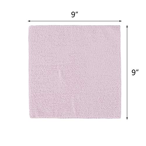 Baby Hooded Bath Towel, Super Soft Thick Absorbent Bath Towel and Washcloth for Infant and Toddler, Perfect Baby Shower Gift, 6 Pack