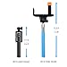 Selfie Stick, NOOTPRODUCTS LOCUST Series Compact Portable Self-Portrait Extendable Monopod with built-in Bluetooth Remote Shutter for iPhone 6s, 6, 5s, Android and All Other Smartphones - Black