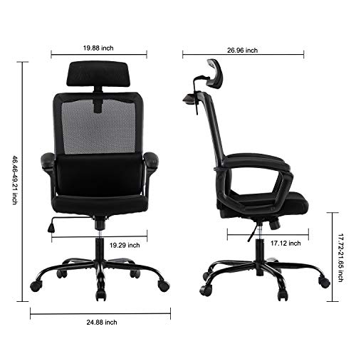 Smugdesk Office Chair, High Back Ergonomic Mesh Desk Office Chair with