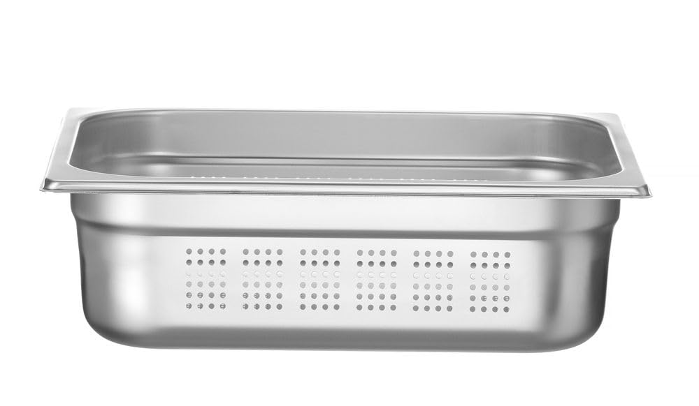 HENDI Gastronorm container 1/2 perforated, Profi Line, 325x265x(H)100 mm, 6.5 L