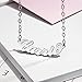 MissNity Personalized Name Anklet Bracelet - Custom Made with Any Names for Women in 925 Sterling Silver (10)