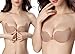 Untralite Backless Strapless Bra,Invisible Adhesive Cherioll Wedding Lingerie (Cup B, Nude)