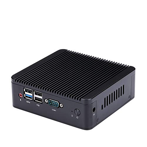 QOTOM Barebone Mini PC Q190P BayTrail j1900 Processor Quad core 2.0 GHz Fanless Mini PC Linux Windows